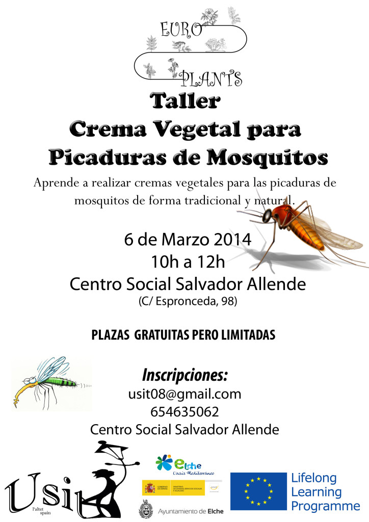 Poster Crema de mosquitos 6 marzo