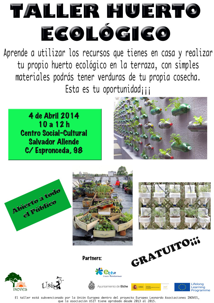 Poster curso de Huertos